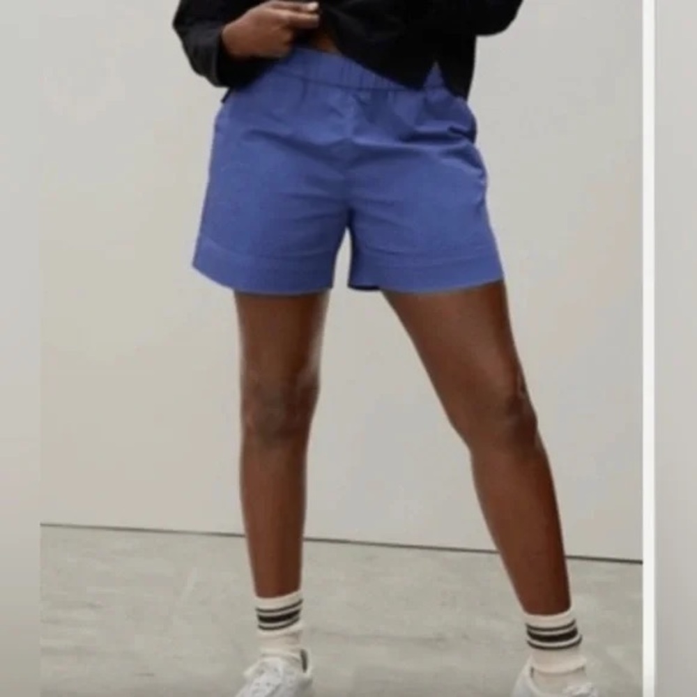 Everlane Easy Shorts in Cerulean